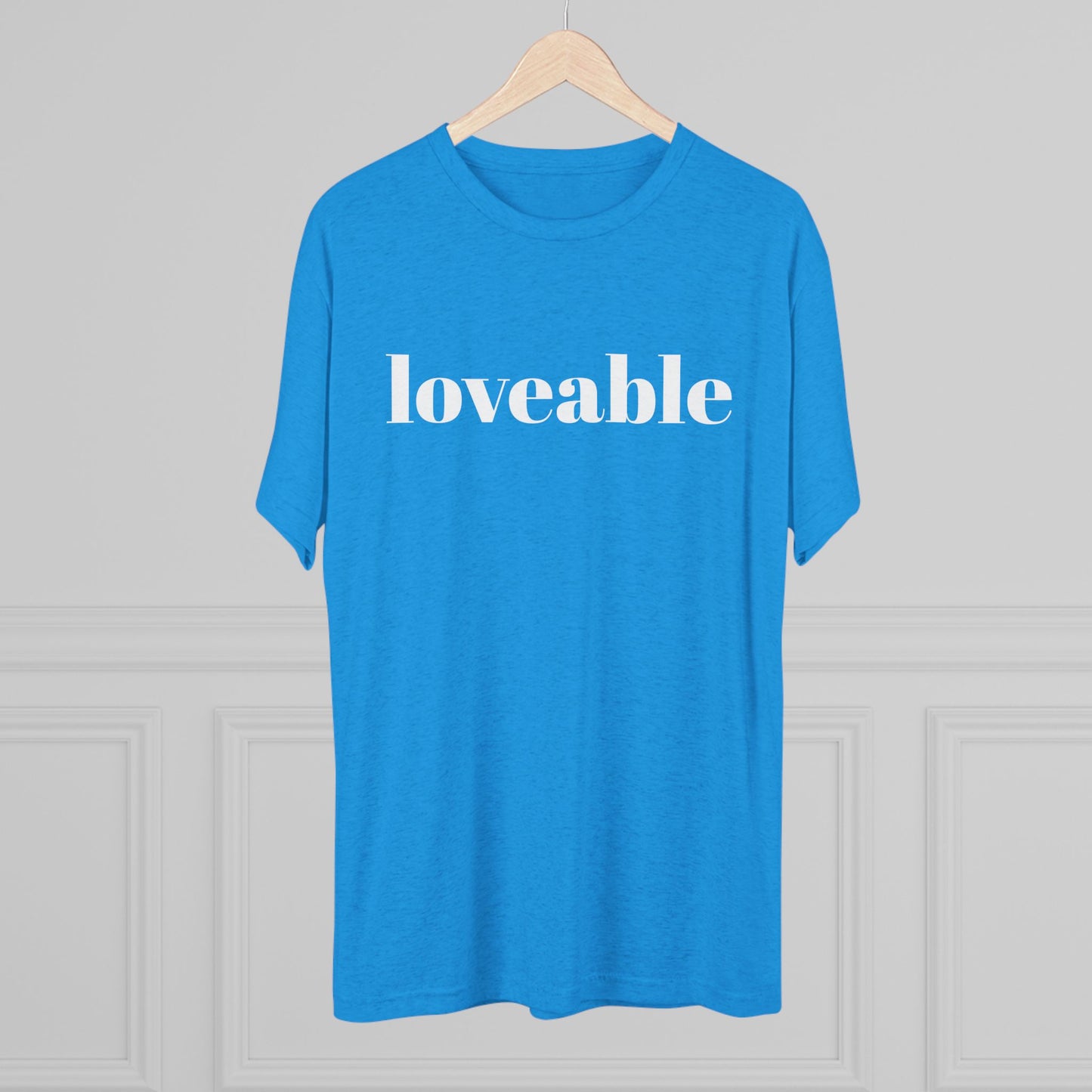 Loveable Tee — Inspirational Graphic T‑Shirt