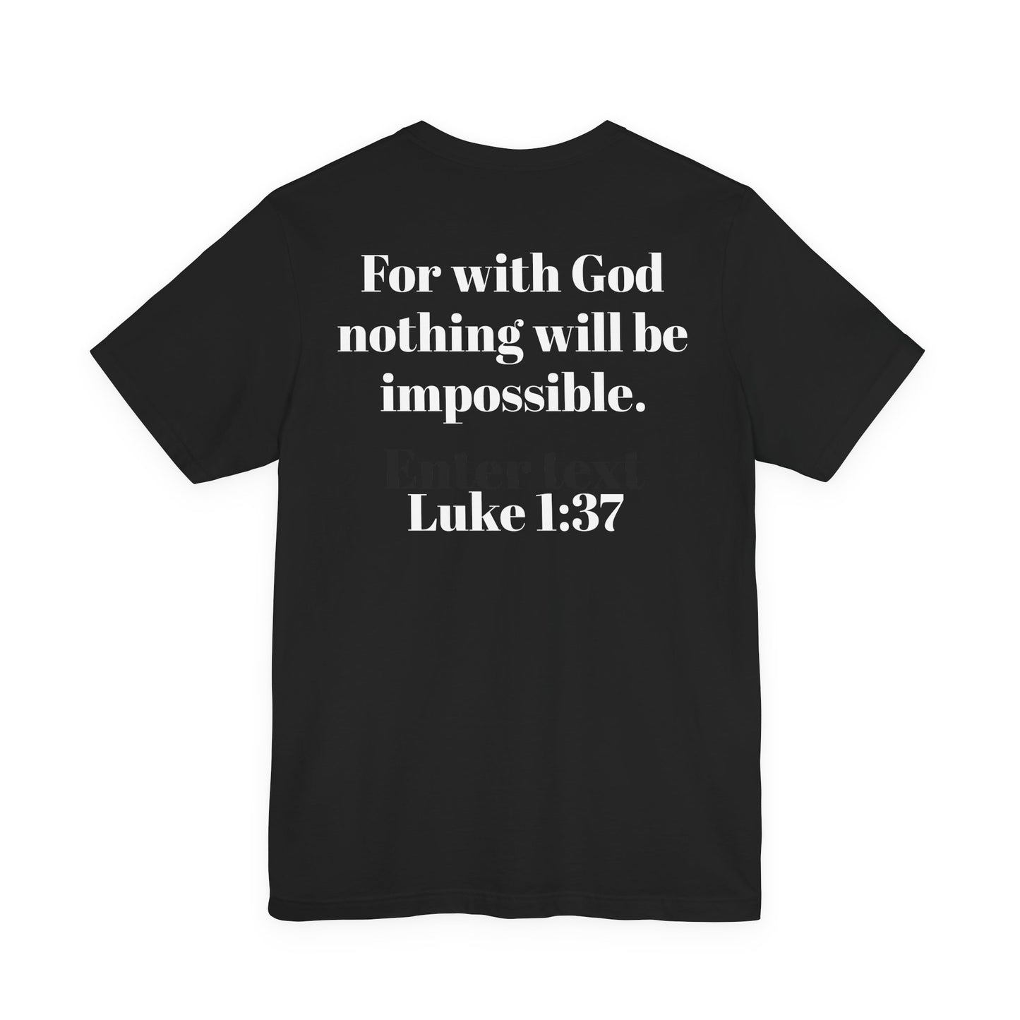 Unisex Jersey Short Sleeve Tee