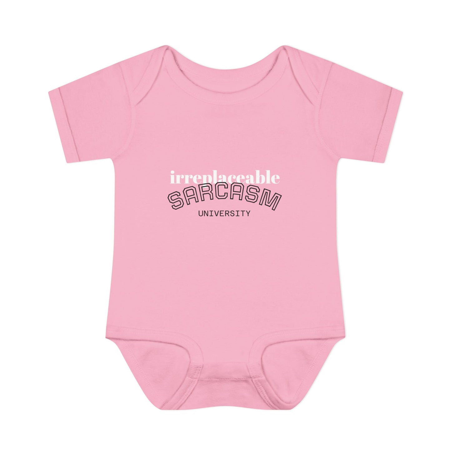 Infant Bodysuit — "Irreplaceable" with Isaiah 43:1 Inspirational Baby Onesie