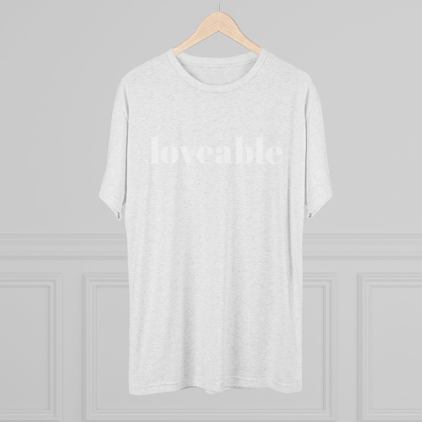 Loveable Tee — Inspirational Graphic T‑Shirt