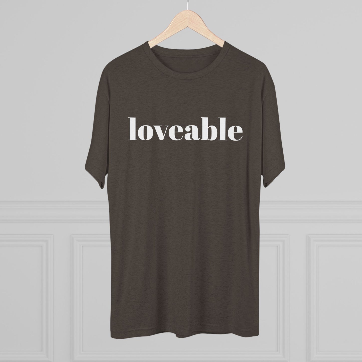Loveable Tee — Inspirational Graphic T‑Shirt