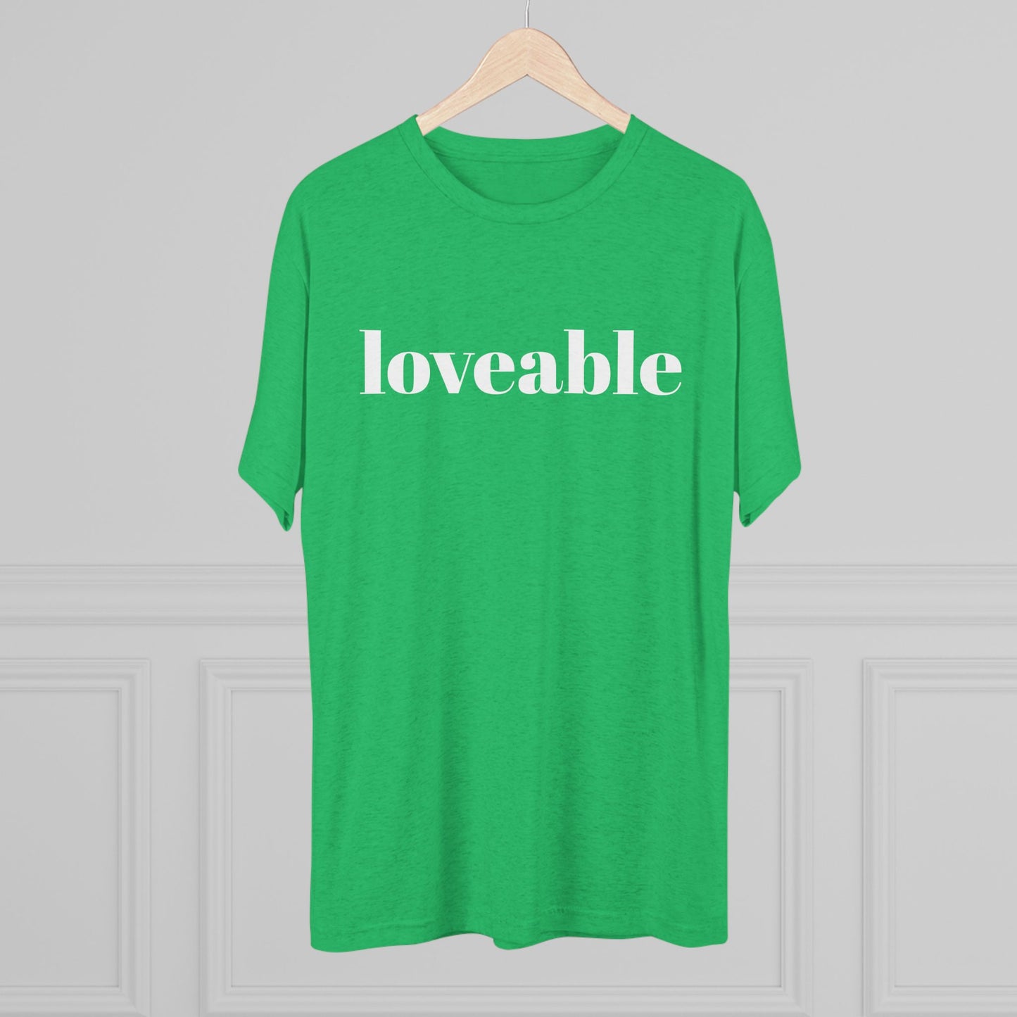 Loveable Tee — Inspirational Graphic T‑Shirt
